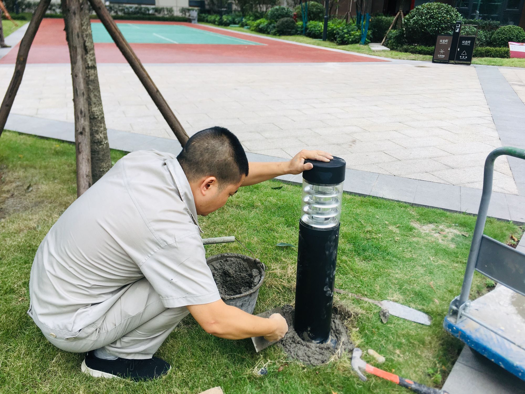 重庆鲁能物业服务宜宾分公司缇香湾项目第35周工作